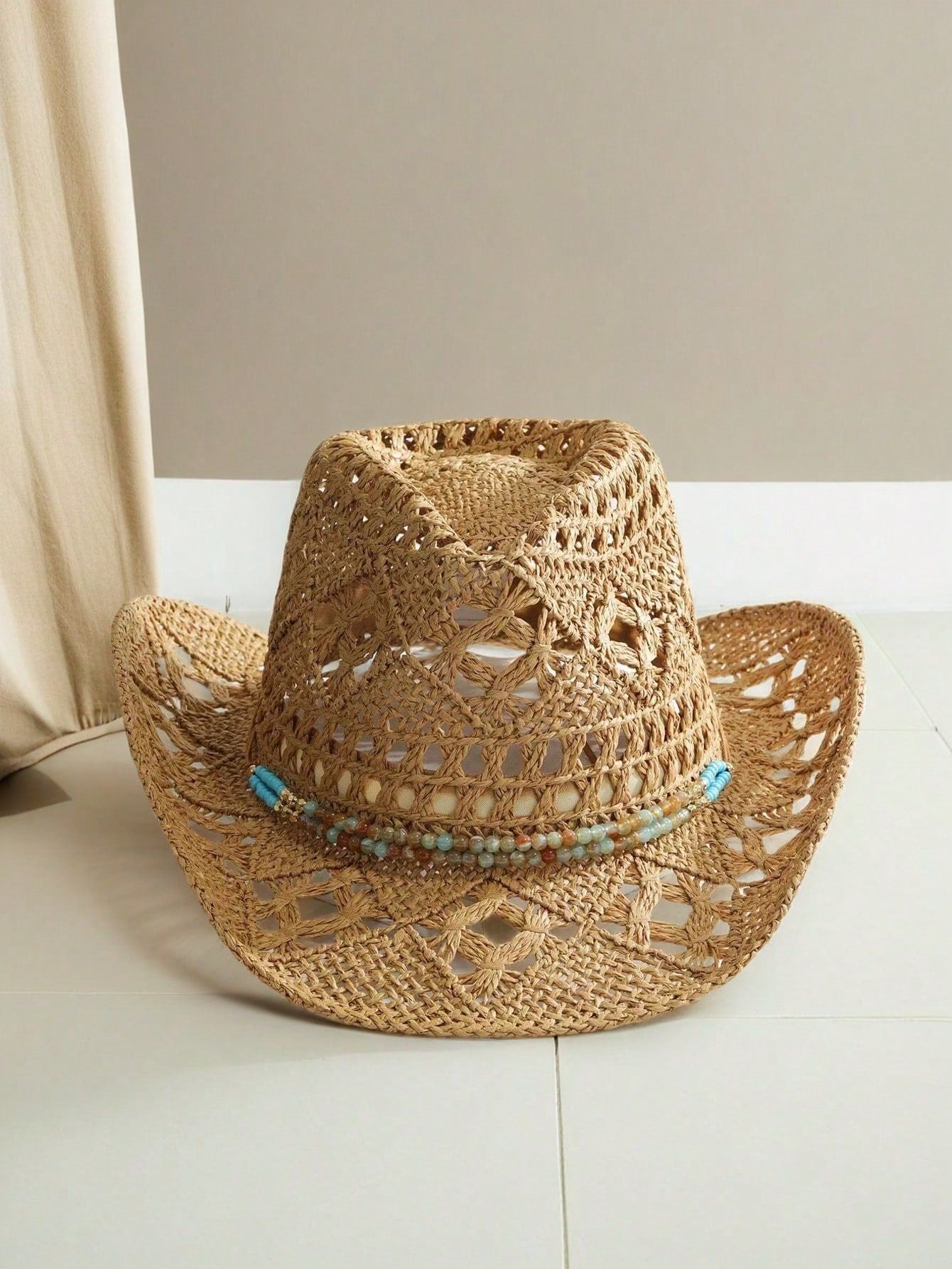 Chapéu De Palha Cowgirl Lilian