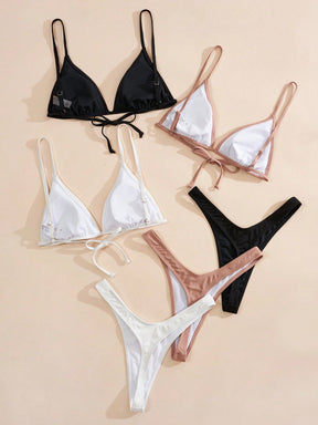 Kit 3 Conjuntos De Biquíni Asa Delta