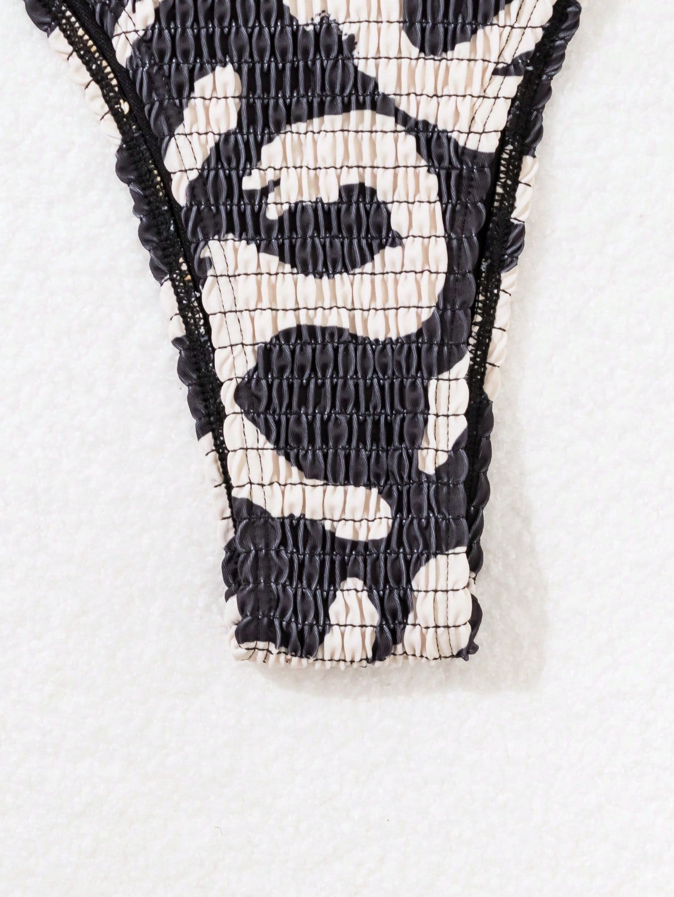 Biquíni Triângulo Multicolorido com Detalhe Franzido