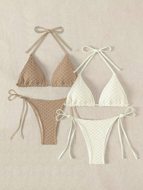 Kit 2 Conjuntos de Biquíni Cortininha