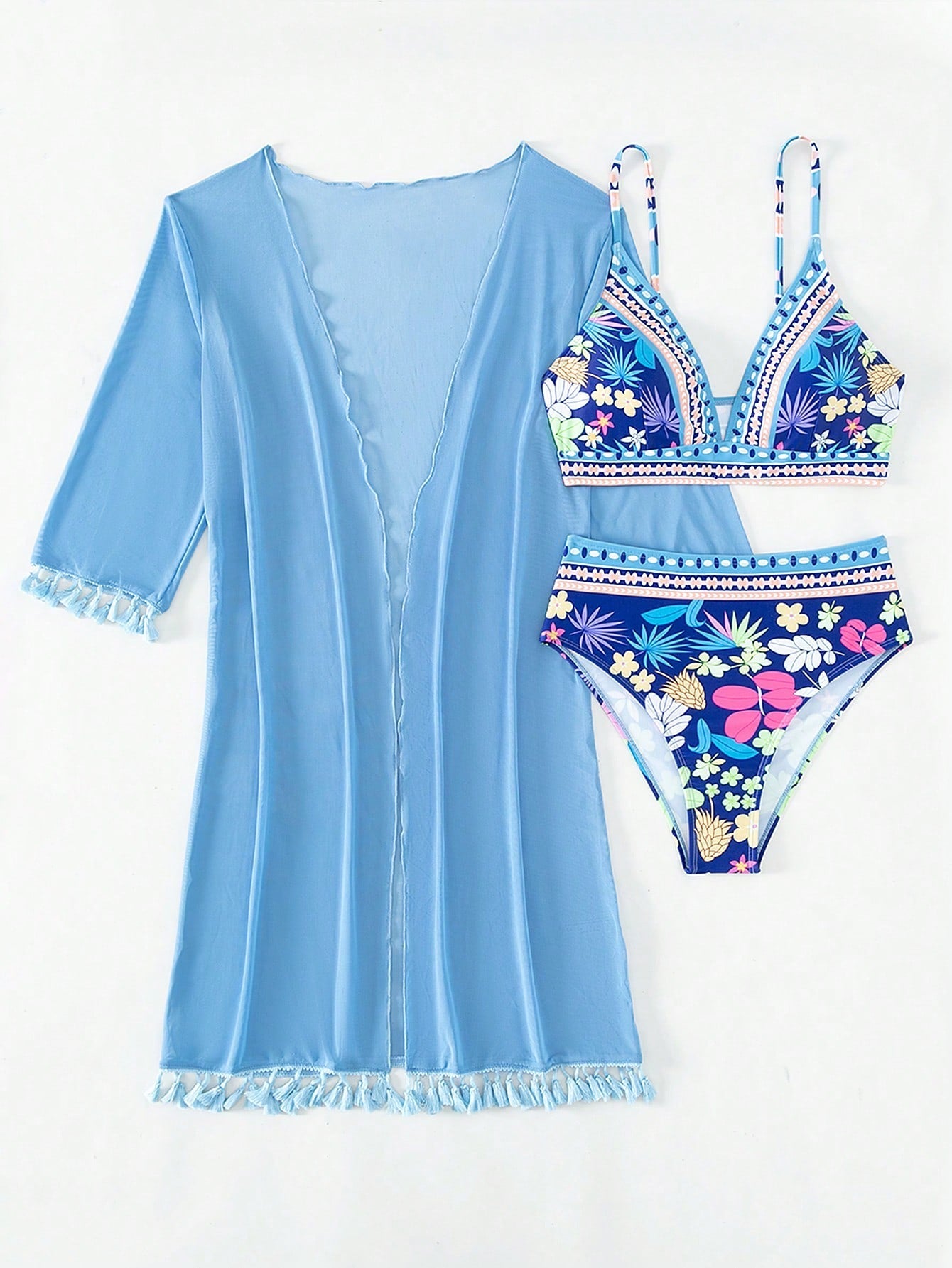 Conjunto de Biquíni 3 Peças Morgana